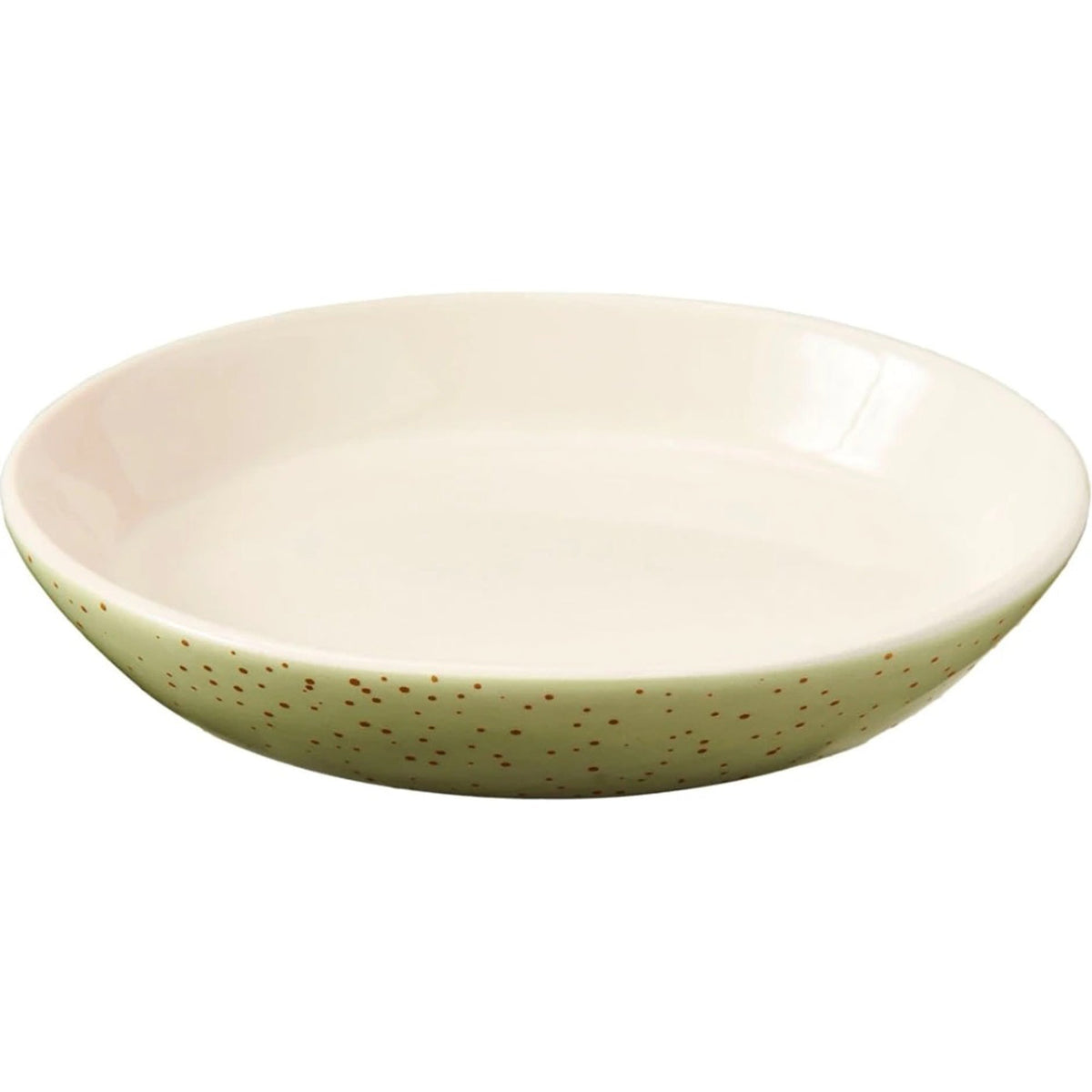 Spot Speckled Oval Cat Dish 6in