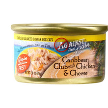 Against the Grain Caribbean Club With Chicken & Cheese Dinner Wet Cat Food 2.8oz. (Case of 24)