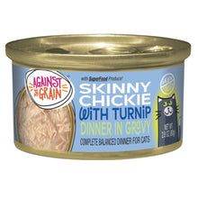 Against the Grain Skinny Chickie With Turnip Dinner In Gravy Wet Cat Food 2.8oz. (Case of 24)