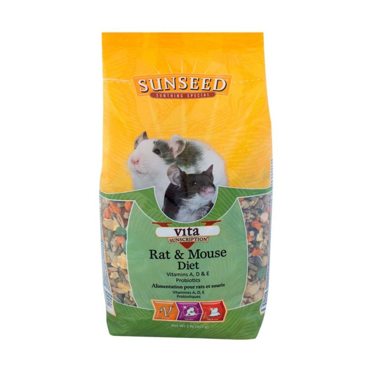 Sun Seed Vita Rat and Mouse Diet Dry Food 1ea/2 lb