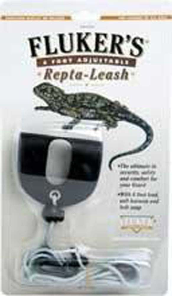 Flukers Repta-Leash Black Small