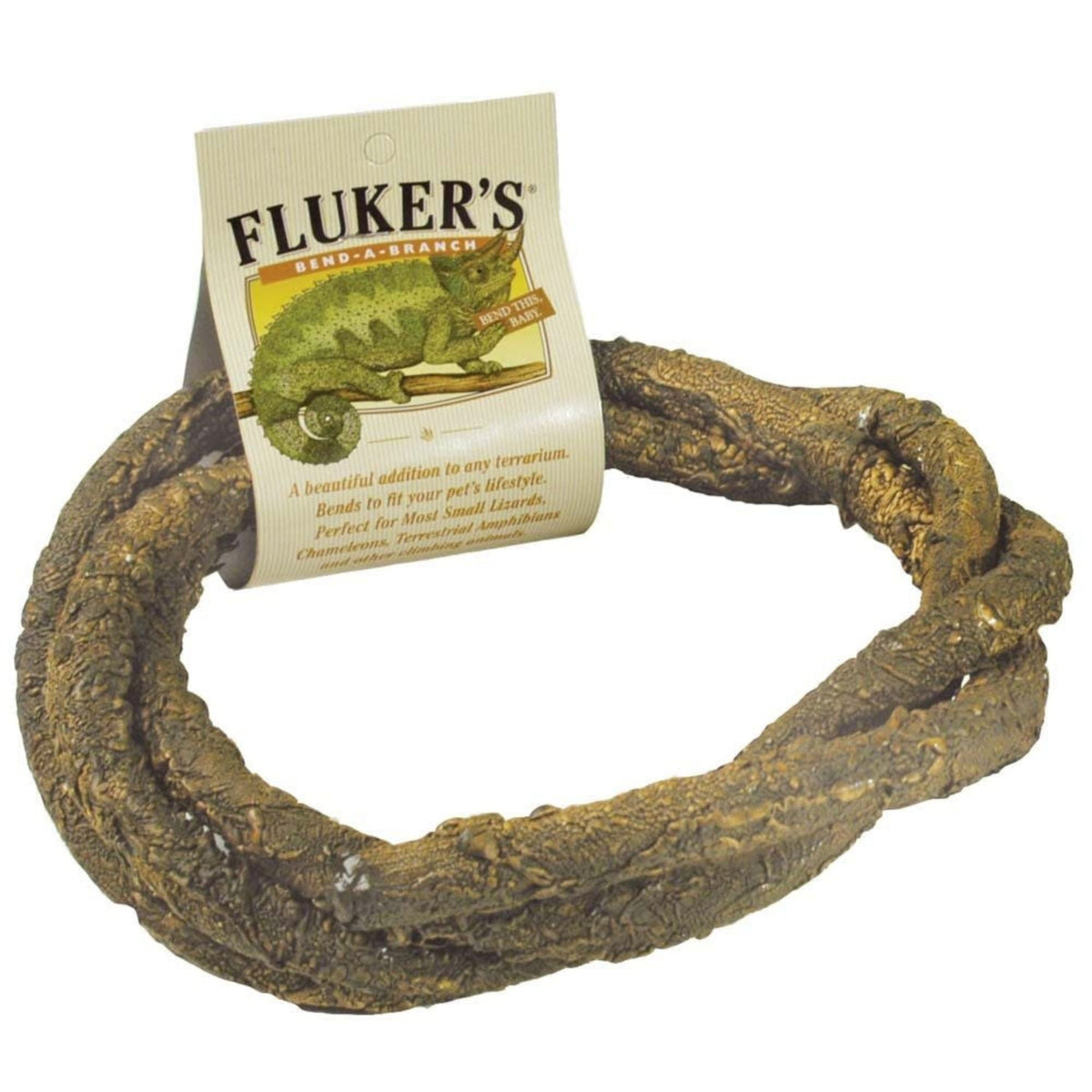 Fluker's Bend-A-Branch for Reptiles Brown 1ea/6 ft, LG