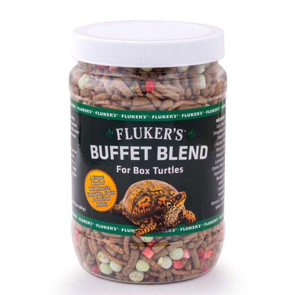 Fluker's Buffet Blend Box Turtle Freeze Dried Food 1ea/11.5oz.