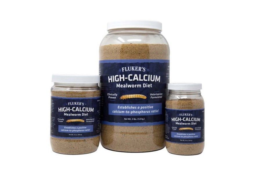 Fluker's High Calcium Mealworm Diet 12 oz