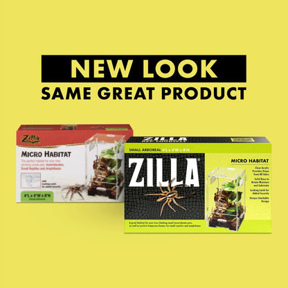 Zilla Micro Habitat, Aboreal Arboreal 1ea/Small