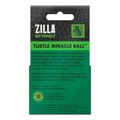 Zilla Turtle Miracle Ball 1ea/4 ct