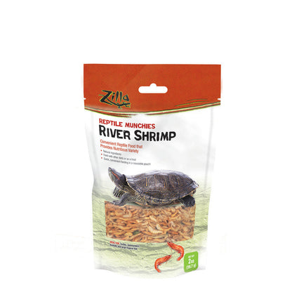 Zilla Reptile Munchies River Shrimp Food 2oz