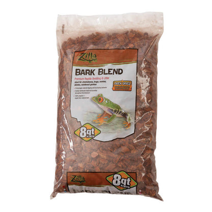 Zilla Bark Blend Premium Reptile Bedding & Litter 8qt