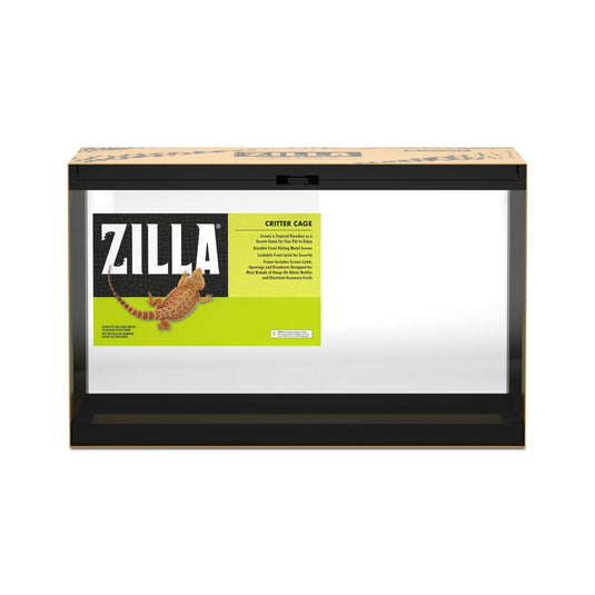 Zilla Critter Cage Reptile Terrarium 1ea/10 gal