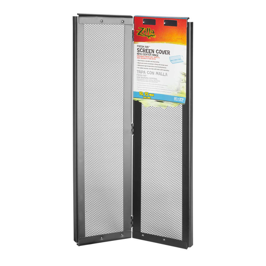 Zilla Fresh Air Screen Cover with Center Hinge 20X10