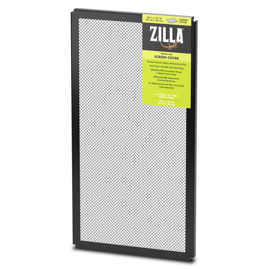Zilla Fresh Air Screen Cover 24X12