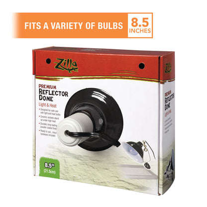 Zilla Premium Reflector Dome Light and Heat 8.5in