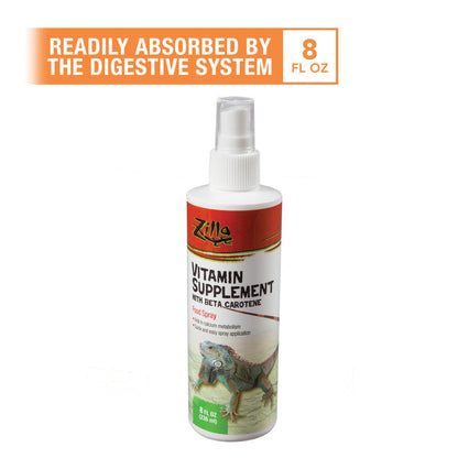 Zilla Food Spray Vitamin Supplement 8oz