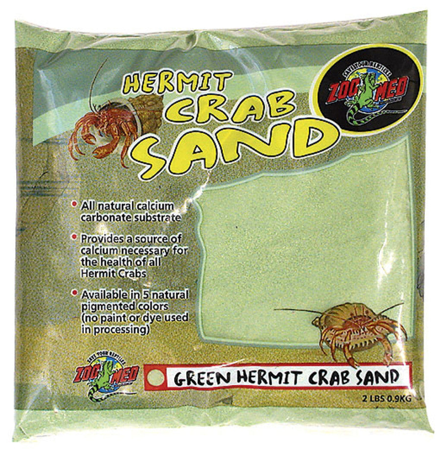 Zoo Med Hermit Crab Sand Green 2lb