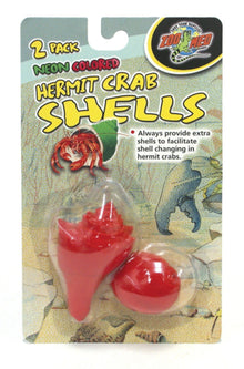 Zoo Med Hermit Crab Shells Neon 2pk