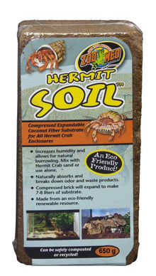 Zoo Med Hermit Soil Coconut Fiber Brick 650g