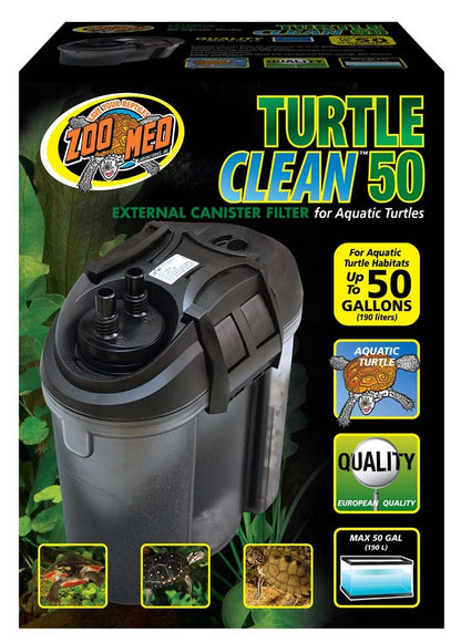 Zoo Med Turtle Clean 50 External Canister Filter 1Ea