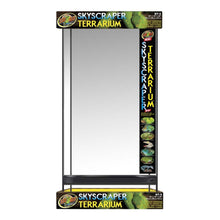 Zoo Med Skyscraper Terrarium Black, Clear 1ea/36in.