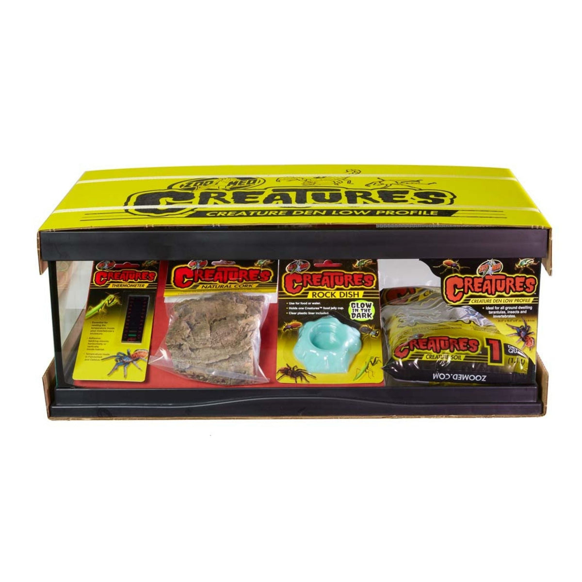 Zoo Med Creatures Den Low Profile Starter Kit 1ea