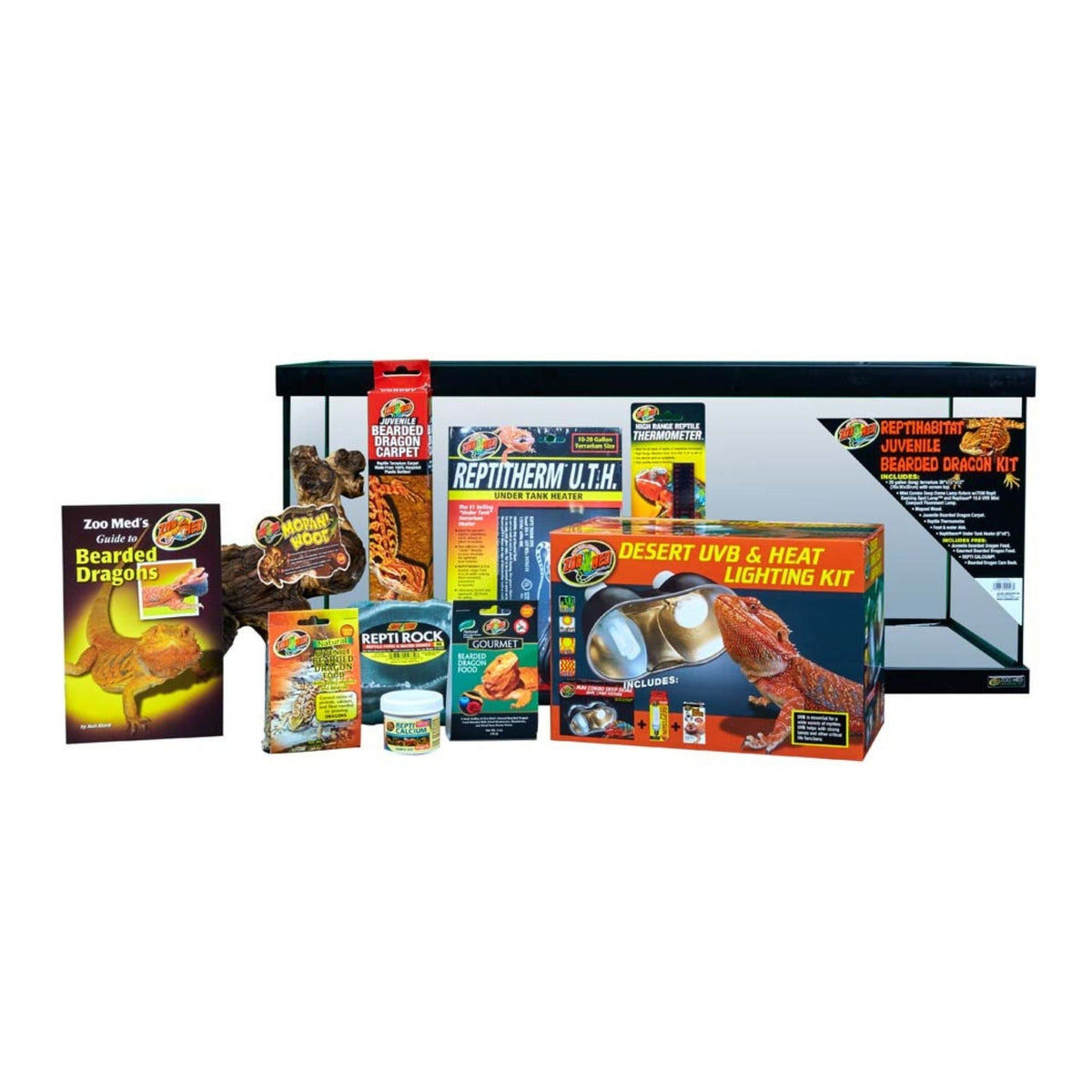 Zoo Med ReptiHabitat Juvenile Bearded Dragon Kit 1ea