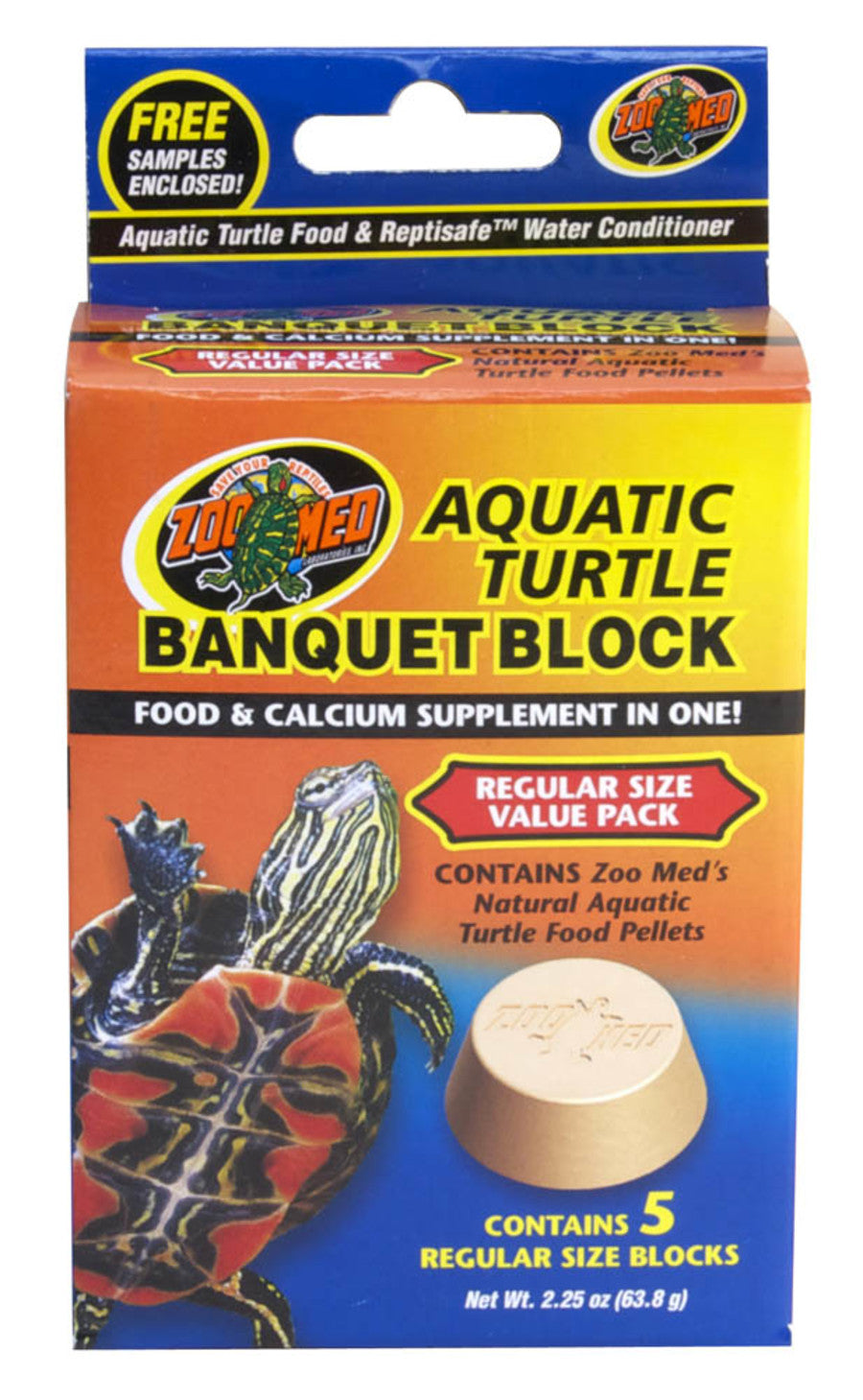 Zoo Med Aquatic Turtle Banquet Block 5pk