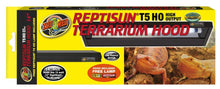 Zoo Med ReptiSun T5 High Output Light Hood with 5.0 UVB Lamp 14in