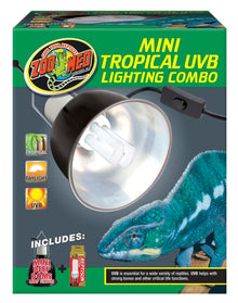 Zoo Med Mini Tropical UVB Lighting Combo Pack
