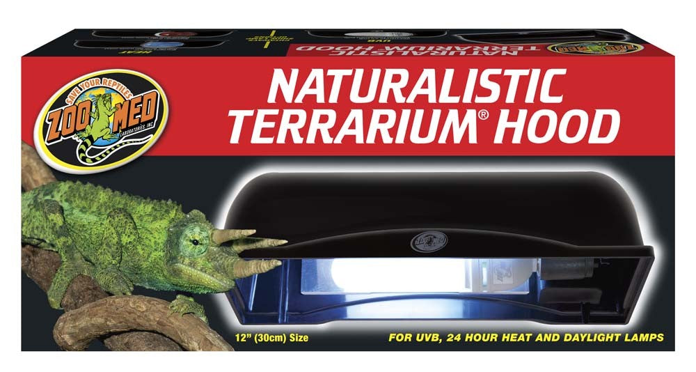 Zoo Med Naturalistic Terrarium Hood Single Socket 12in
