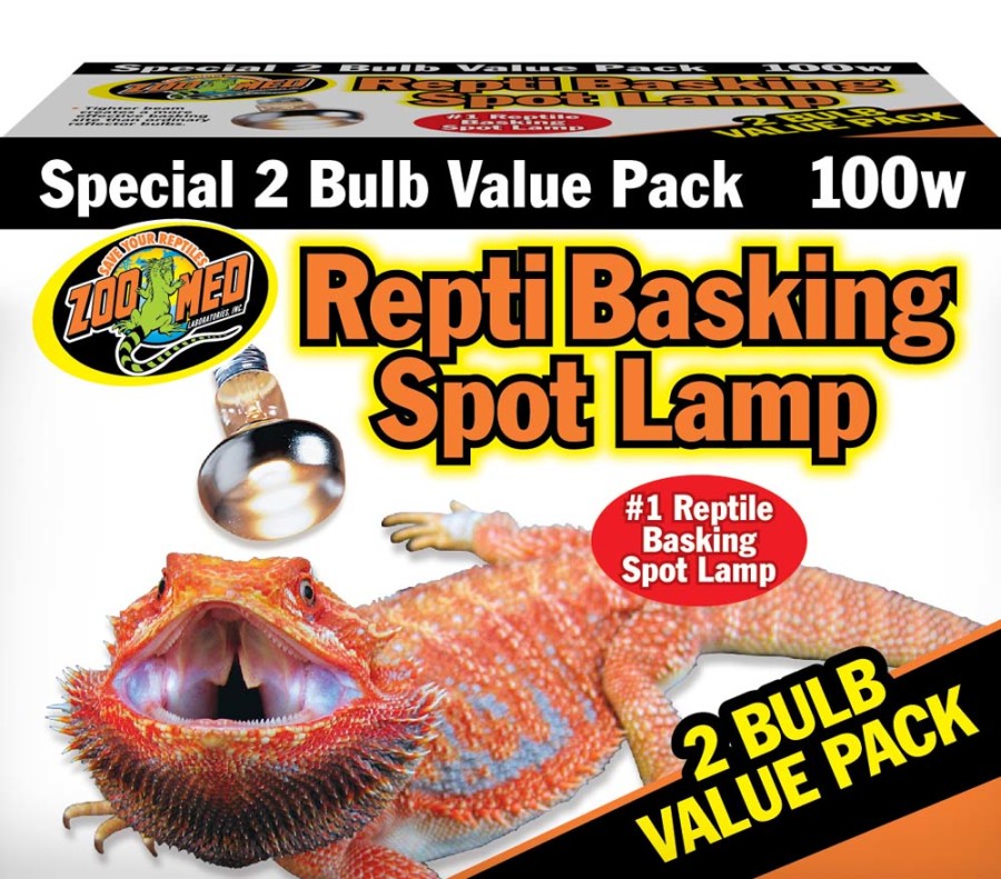 Zoo Med Repti Basking Spot Lamp 100W 2pk