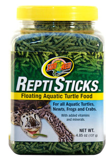 Zoo Med Repti Sticks Floating Aquatic Turtle Foods 5oz