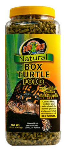 Zoo Med Natural Box Turtle Pellet Food 20oz