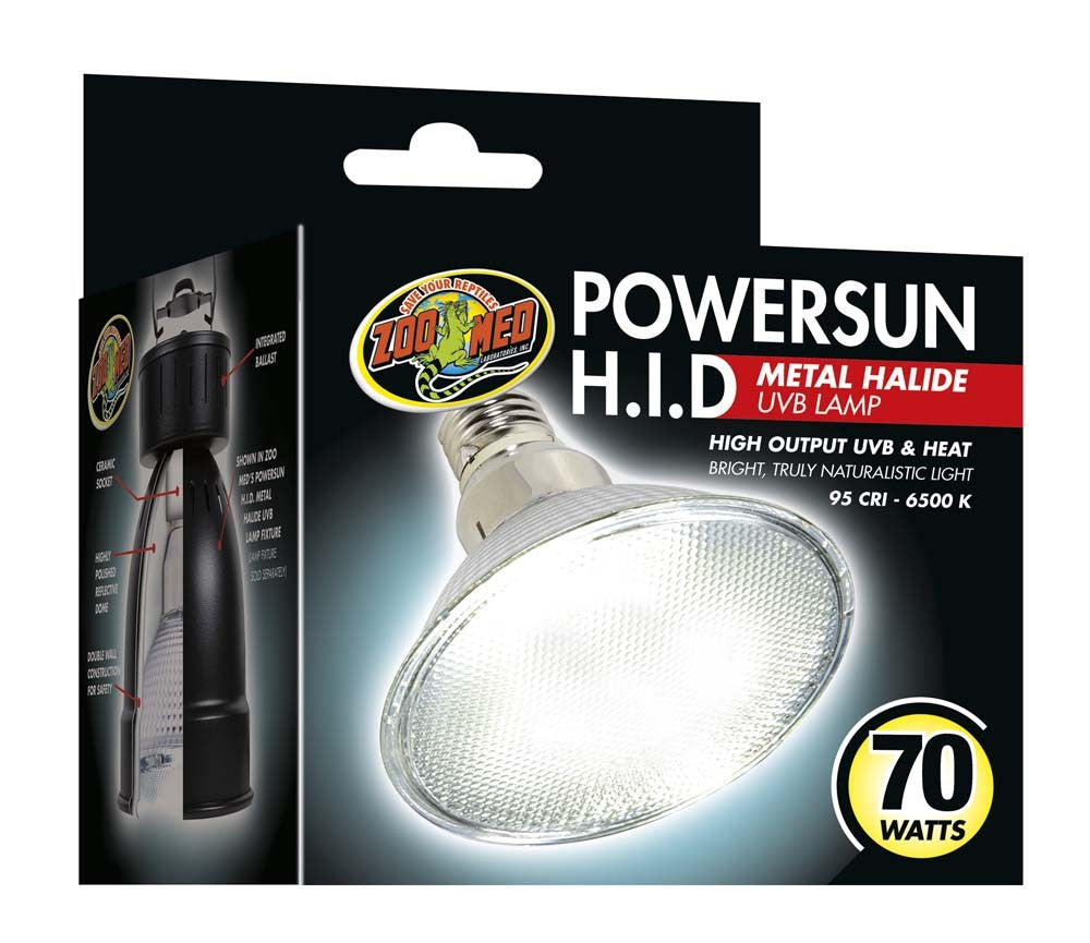 Zoo Med PowerSun Metal Halide H.I.D Bulb 70watt