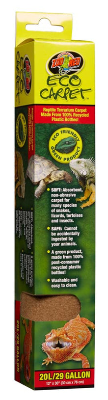 Zoo Med Eco Carpet Tan 20L/29 gal