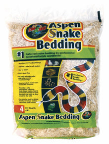 Zoo Med Aspen Snake Bedding 4qt