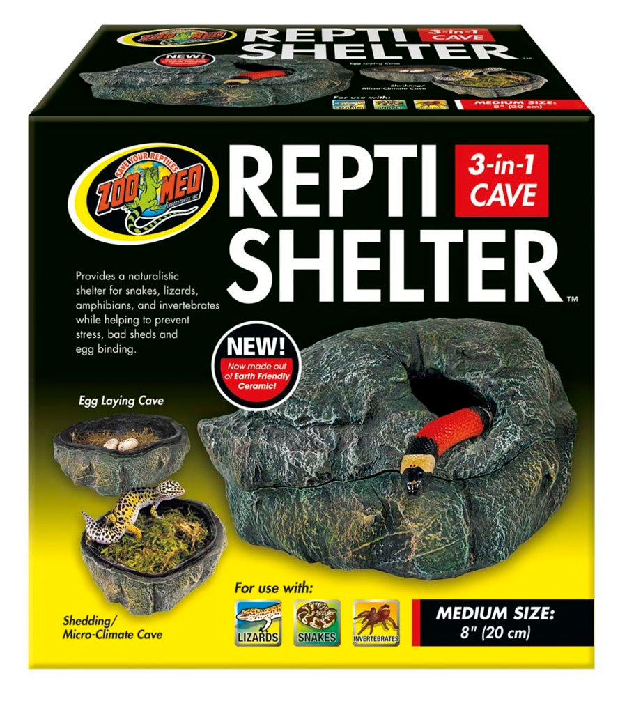 Zoo Med Repti Shelter 3 in 1 Cave Medium