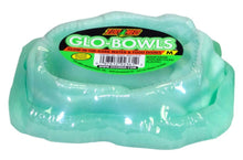 Zoo Med Glo-Bowl Glow in the Dark Combo Bowl Medium