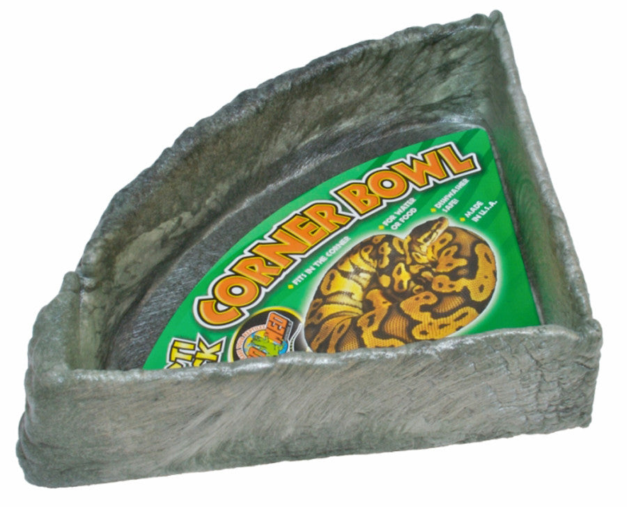 Zoo Med Repti Rock Corner Water Dish Extra Large