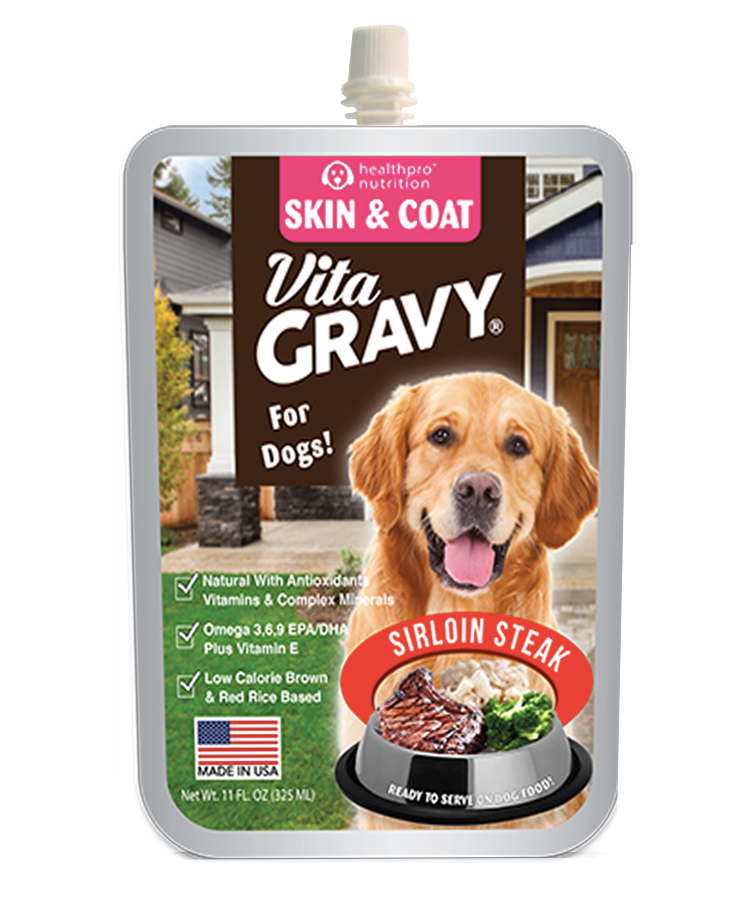 [Wholesale] BOGO! BUY 1 CASE of 6, GET second CASE of 6 -FREE! , Canine, Skin & Coat Vita-Gravy®
