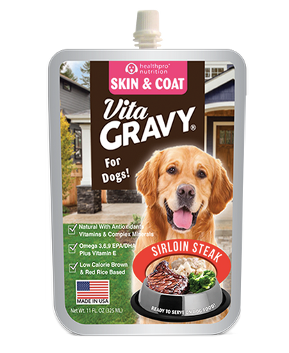 [Wholesale] BOGO! BUY 1 CASE of 6, GET second CASE of 6 -FREE! , Canine, Skin & Coat Vita-Gravy®
