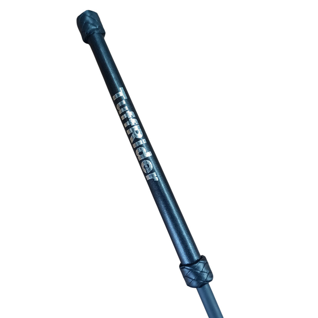 TuffRider Telescopic Carbon Dressage Whip – 48.5" Expands for Performance, Collapses to 18" for Easy Storage