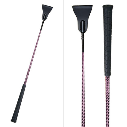 TuffRider Diamond Weave Riding Crop