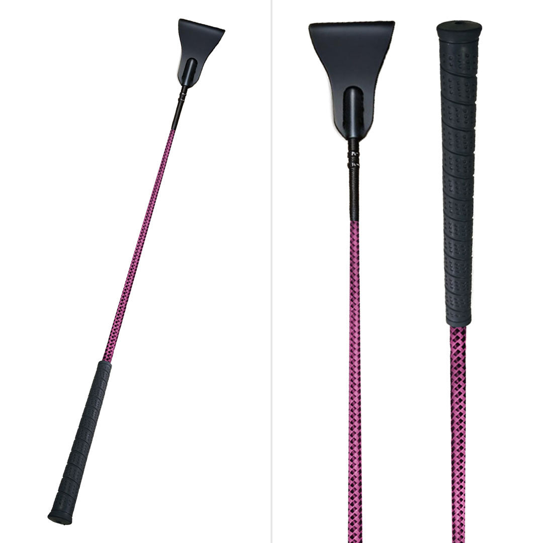 TuffRider Diamond Weave Riding Crop