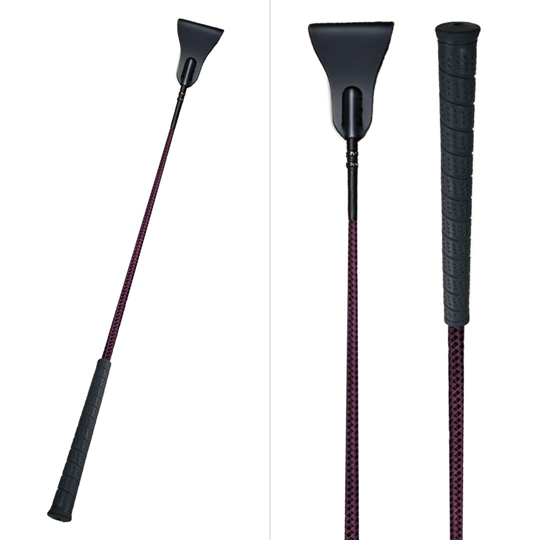 TuffRider Diamond Weave Riding Crop