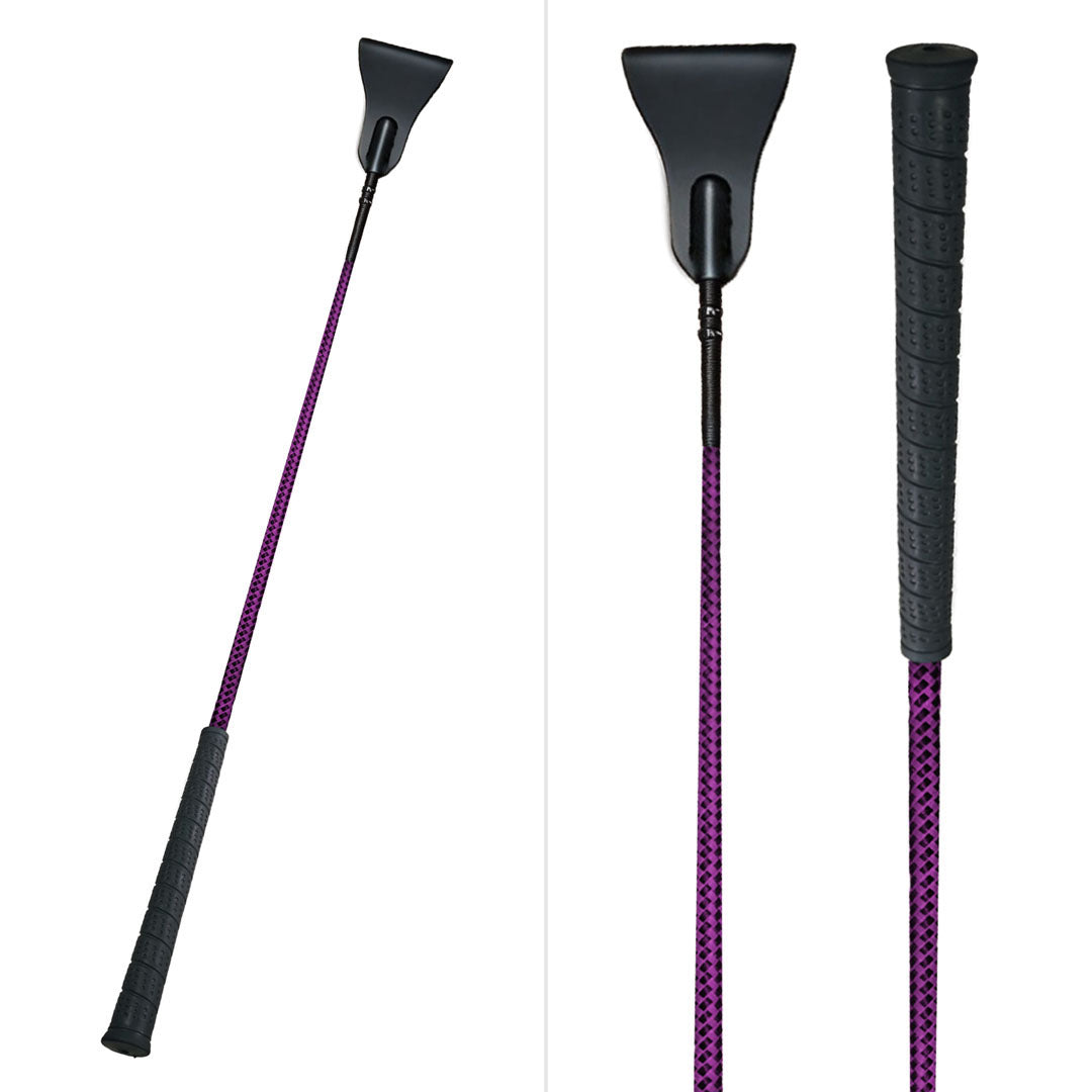 TuffRider Diamond Weave Riding Crop