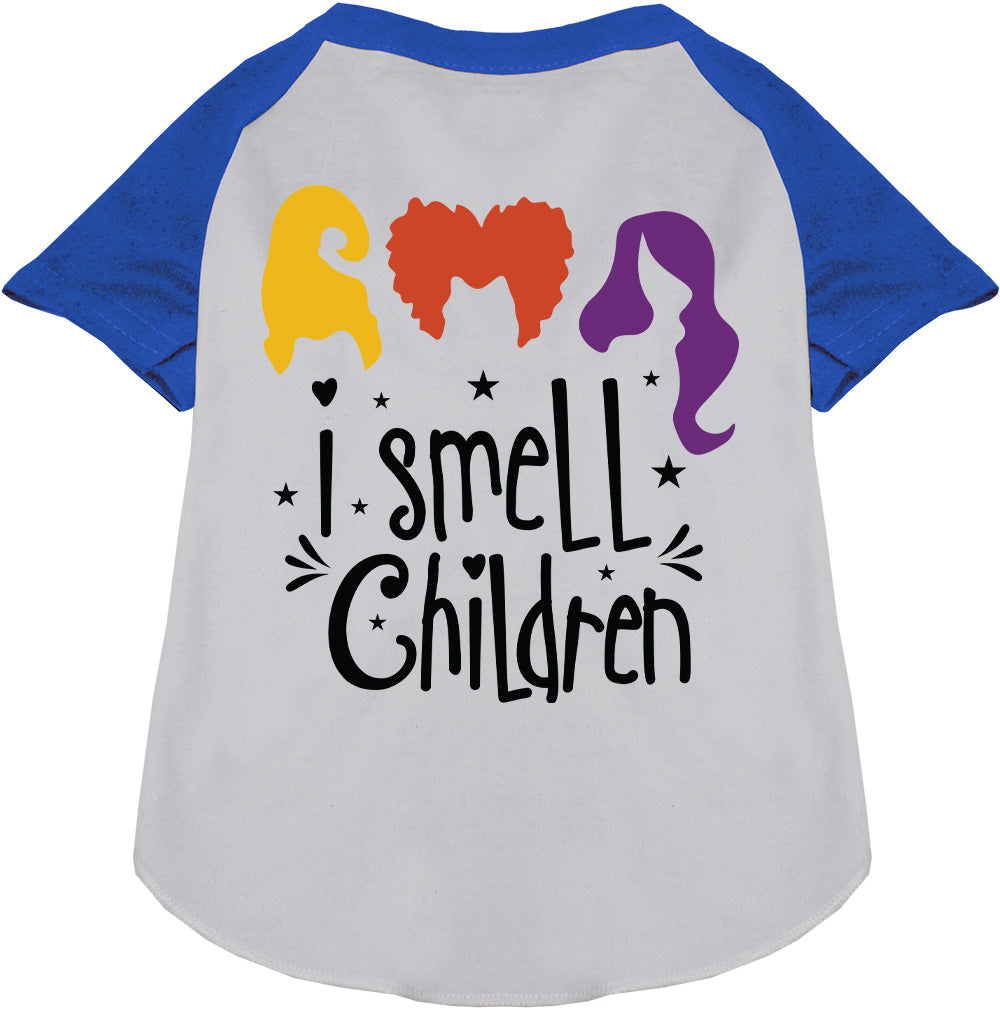 I Smell Children Pet Raglan Shirt