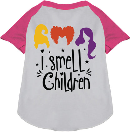 I Smell Children Pet Raglan Shirt