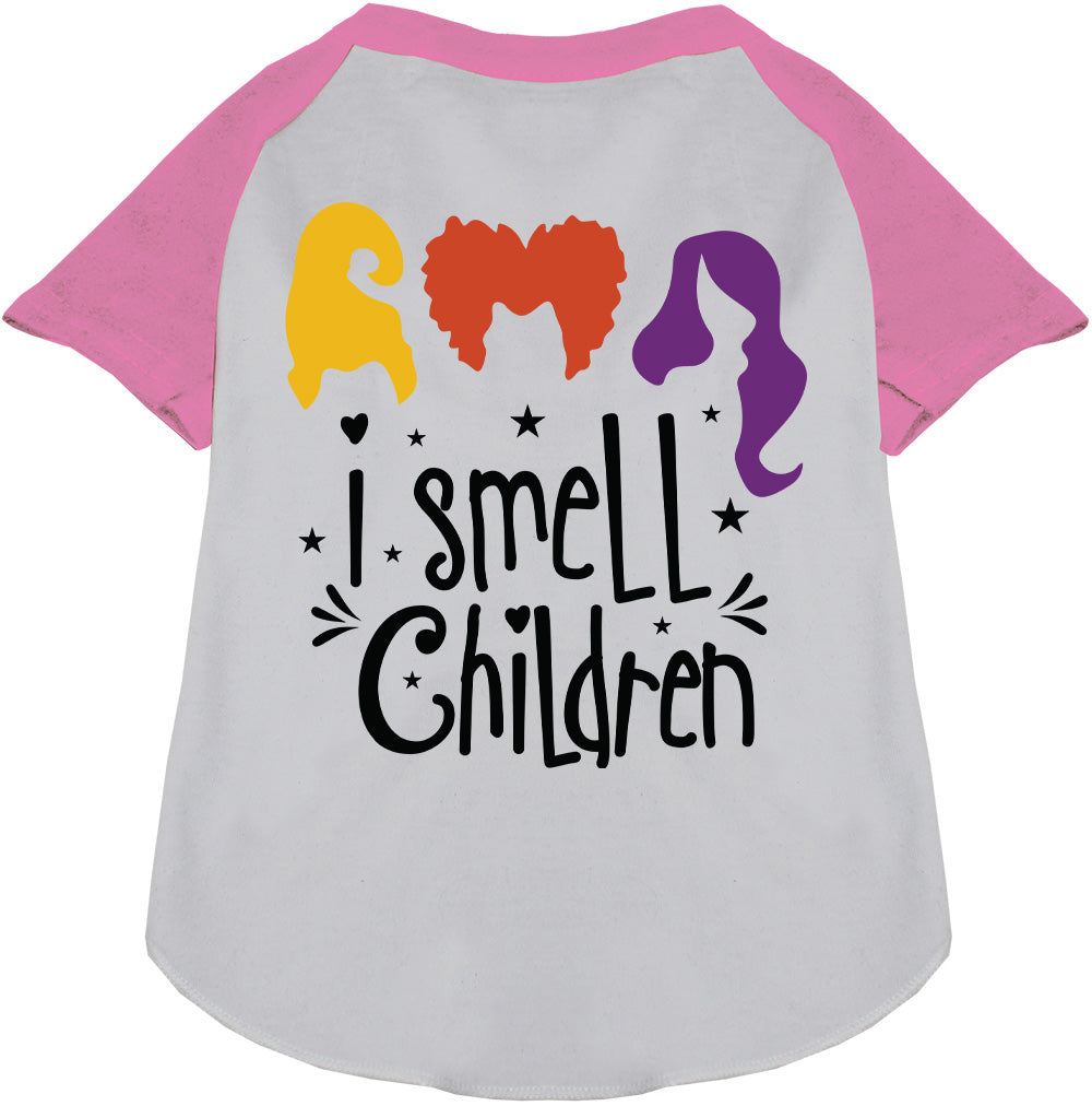 I Smell Children Pet Raglan Shirt