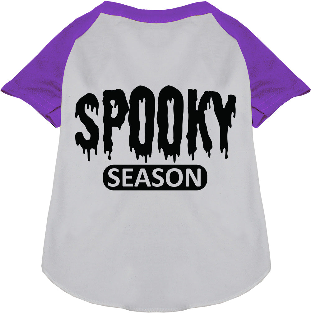 Bloody Spooky Season Pet Raglan Shirt