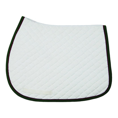 TuffRider Basic All Purpose Saddle Pad with Trim and Piping