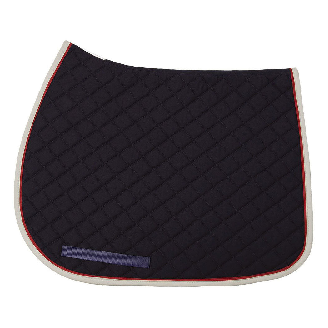 TuffRider Basic All Purpose Saddle Pad with Trim and Piping